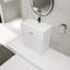 Meuble-lavabo autoportant avec lavabo en résine