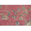 Tapis traditionnel rose fait à la main 7 x 10