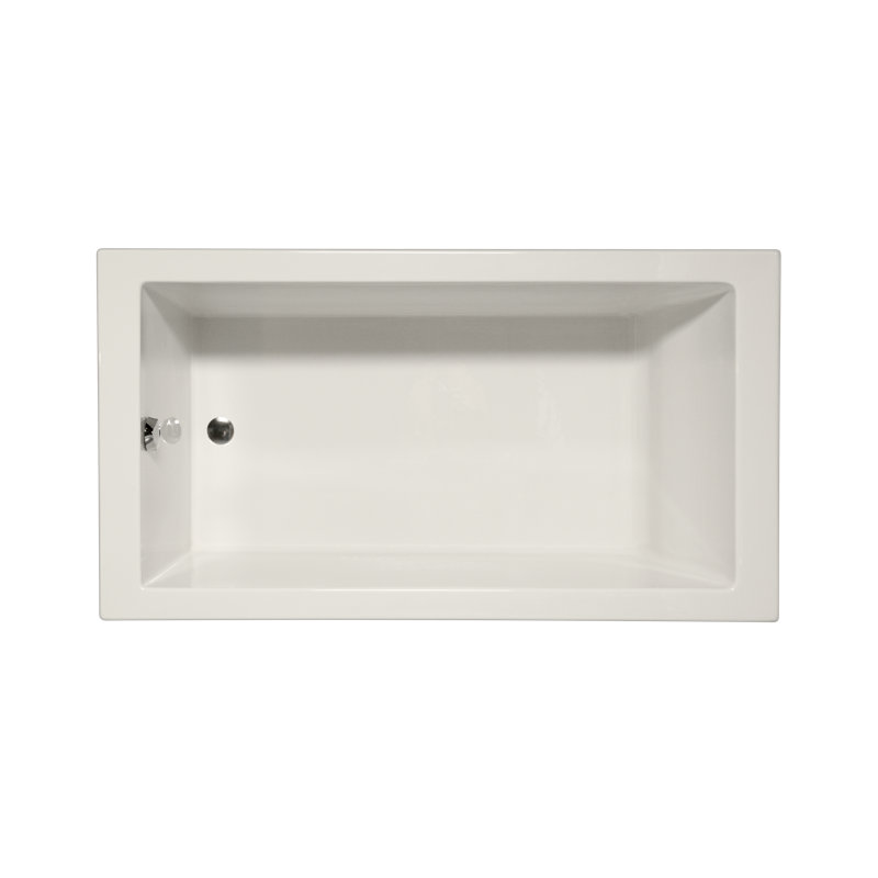 Venice 66" x 32" Drop In Air Bathtub, Biscuit