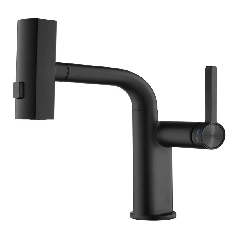 Single-Hole Single-Handle Bathroom Faucet
