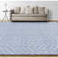 Himalayan Cotton Geometric Area Rug in Gray