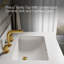 Charlemont Meuble-lavabo de salle de bain avec lavabos et comptoir en quartz-93330299
