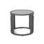 Table d'appoint - élément gris, profondeur de 17,83 po x largeur 16,38 po, table de comptoir à boissons, l 17,93 po de largeur, H 11,98 lb, bureau de placement-844346442