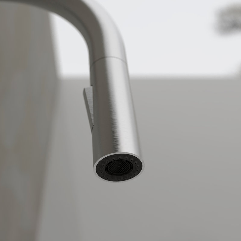 Keeney Pull Down Kitchen Faucet, Stainless Steel