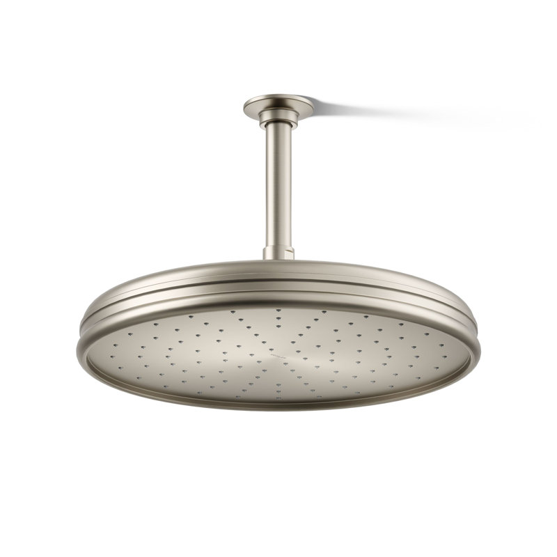 Rain Fixed Shower Head, Vibrant Brushed Nickel