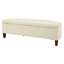 Banc de rangement en lin Lorinne-11316640
