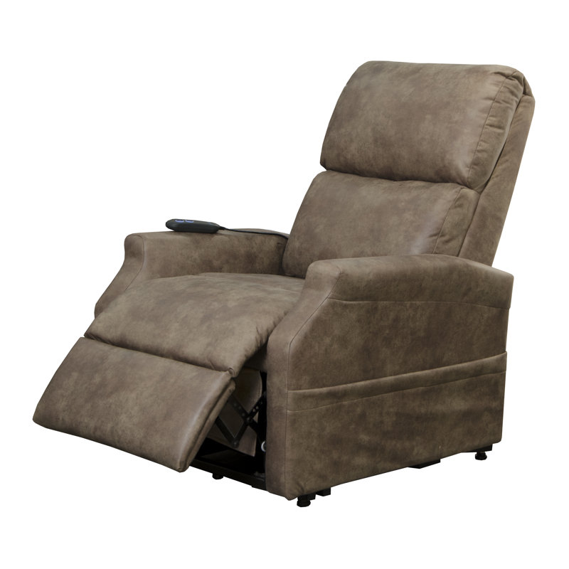 Brett Power Lift Upholstered Recliner with USB Charging Port