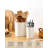 Ceramic Utensil Holders,Large & Small Utensil Organizers for Cooking Tools, Leaf Grass Pattern