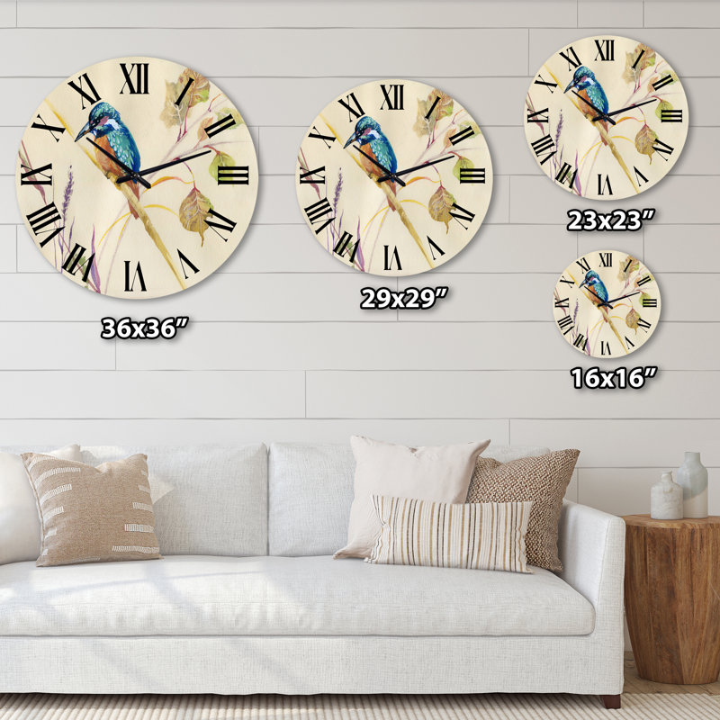 Horloge murale commune, Surdimensionné