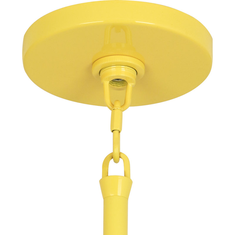 Pierce 3 - Light Chandelier, Canary Yellow Gloss, Canary Yellow