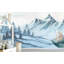 Papier peint amovible de paysage d'hiver-1726248872