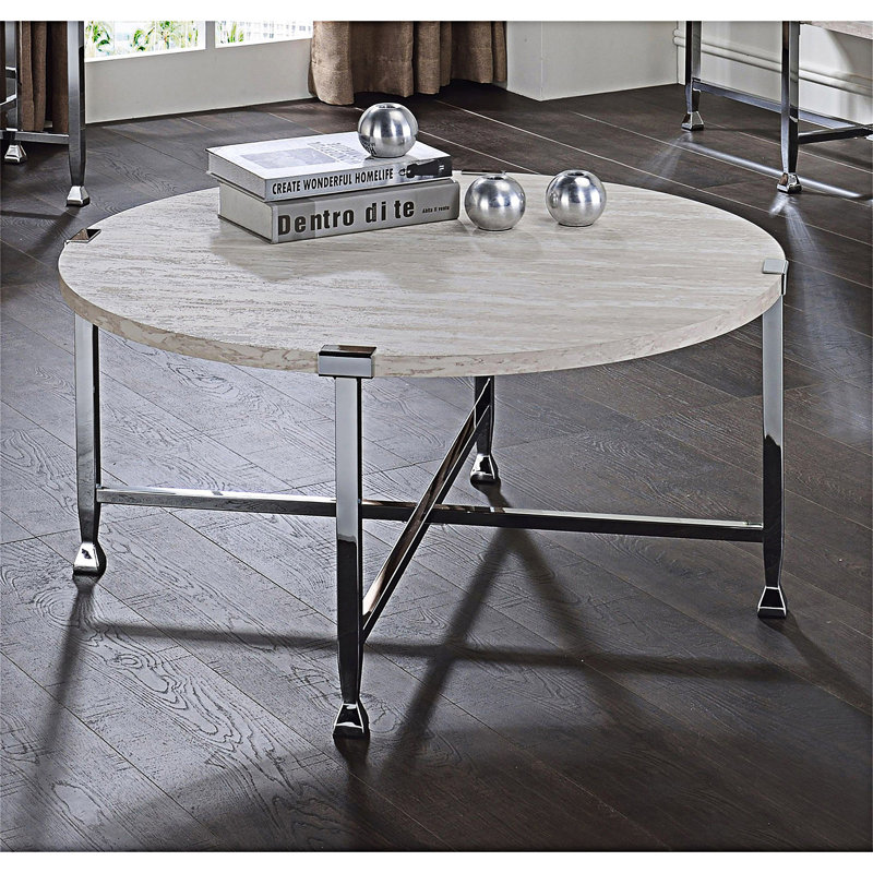 Table basse ronde