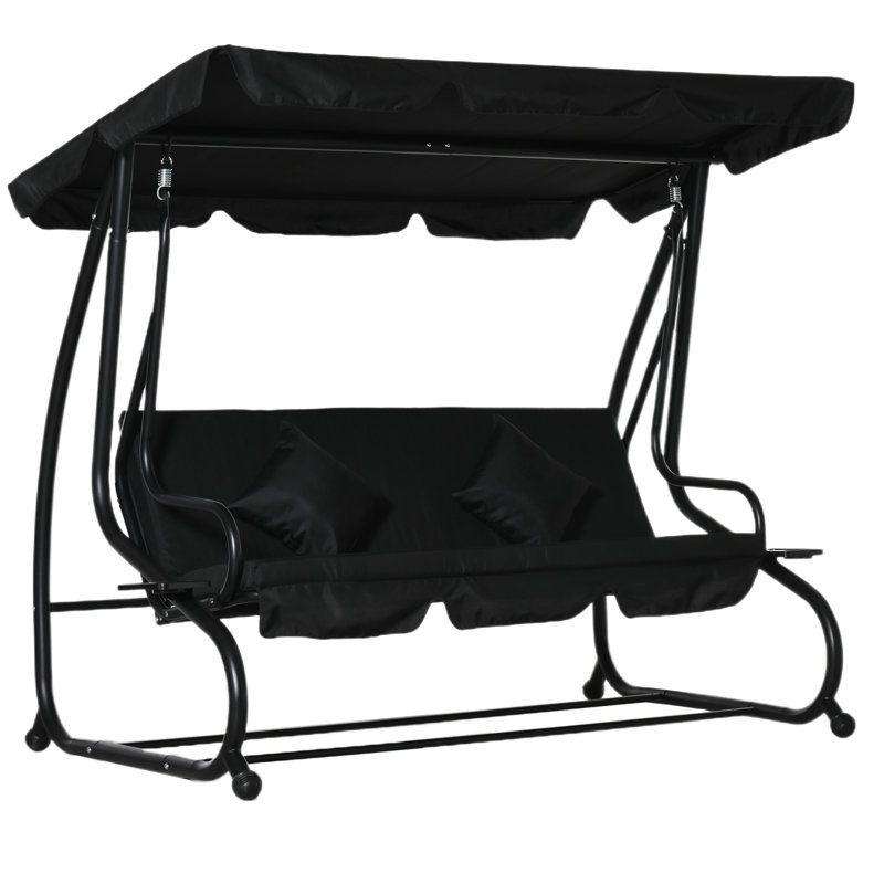 3 Person Porch Swing with Canopy