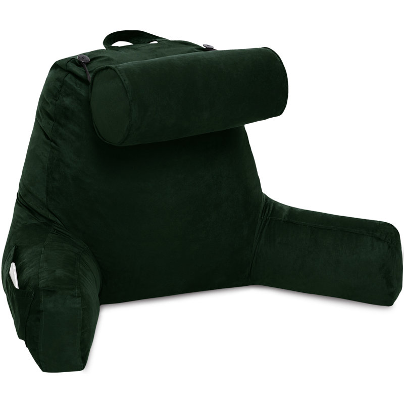 Bed Rest Pillow Cover & Insert, Ramona Green