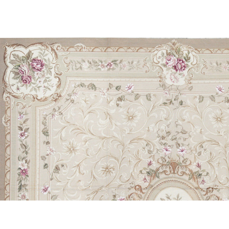 Wool Oriental Area Rug, Rectangle 4' x 6'