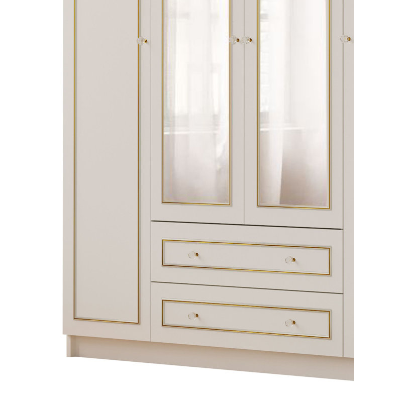 Vanhorn 4 Door Wardrobe