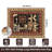 Southwestern Brown Non-slip Washable Area Rug-1633187244