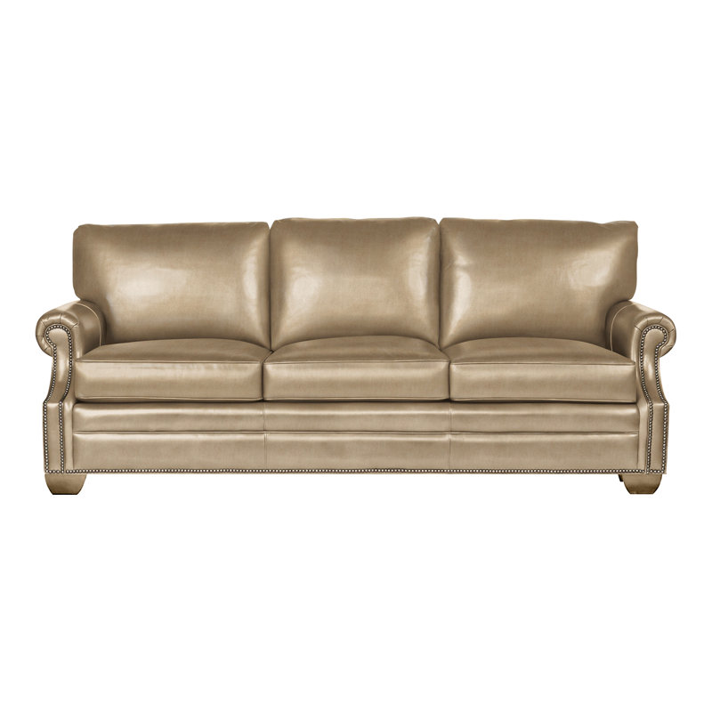 Gutherly Sofa, Yes, Ziggy Dune Genuine Leather, Hampton