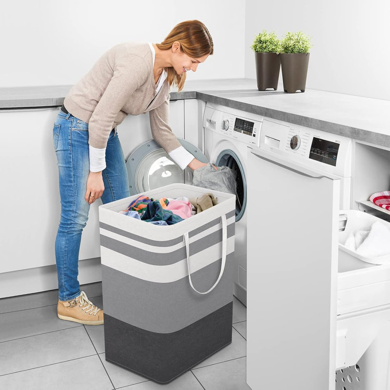 Canvas Laundry Basket