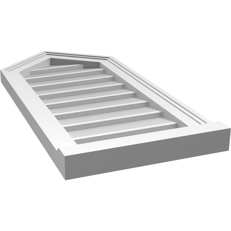 Ventilateur à pignon en uréthane non-fonctionnel Signature, H 30 po x l 14 po x P 2 po