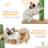 Ellamaria 90.2-108" Multi-purpose floor standing cat climbing tower with platform, adjustable height, toy ball, anti-tip design for cats up to 10 lbs.