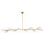 Lustre linéaire moderne 10 branches-123162533