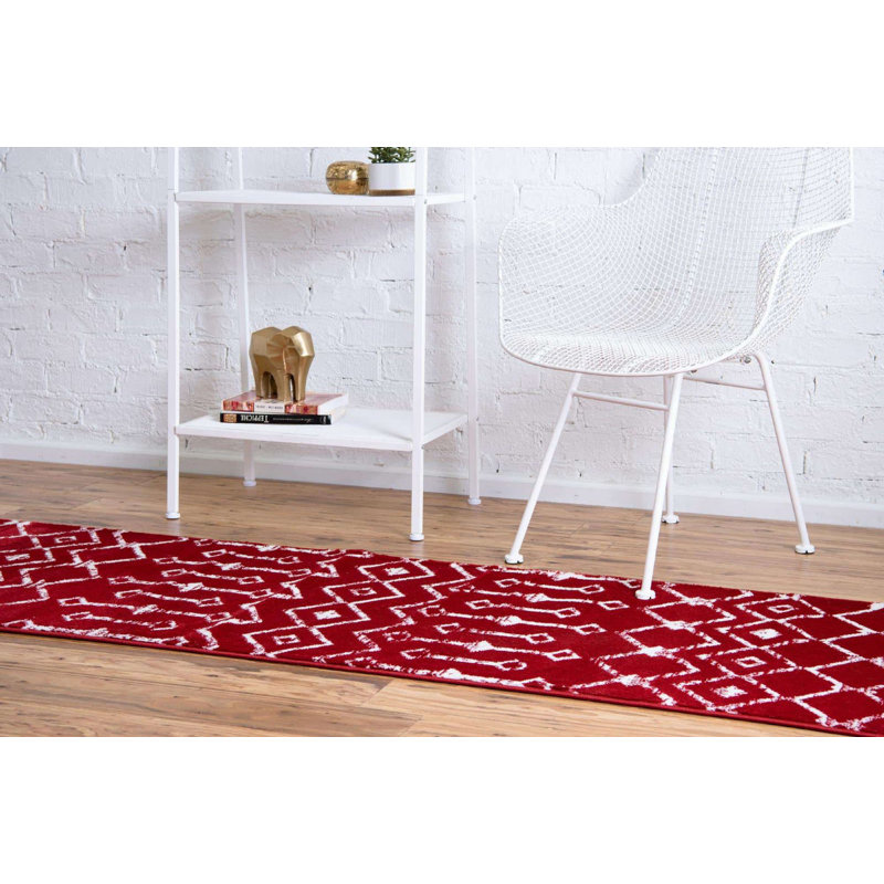 Aemtenan Abstract Indoor Rug, Runner 2' x 9'10"