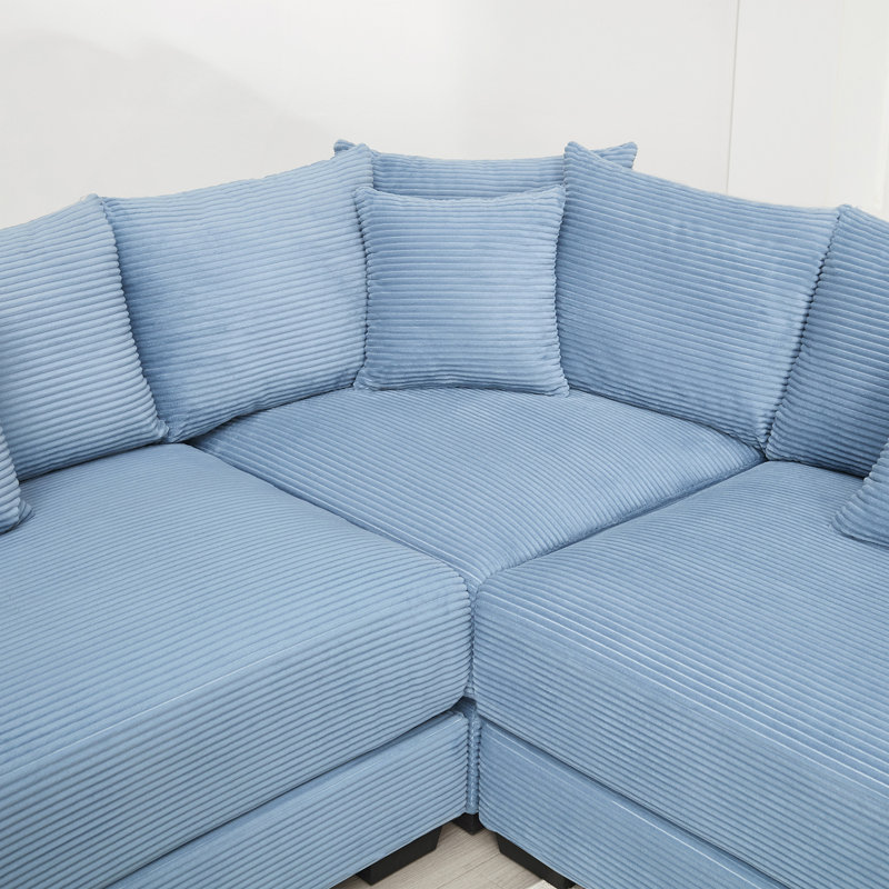 Canapé modulaire surdimensionné 54,3 po Cloud