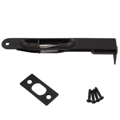 Flush Bolt, Sqaure Corner X Round Corner, By Stone Harbor Hardware