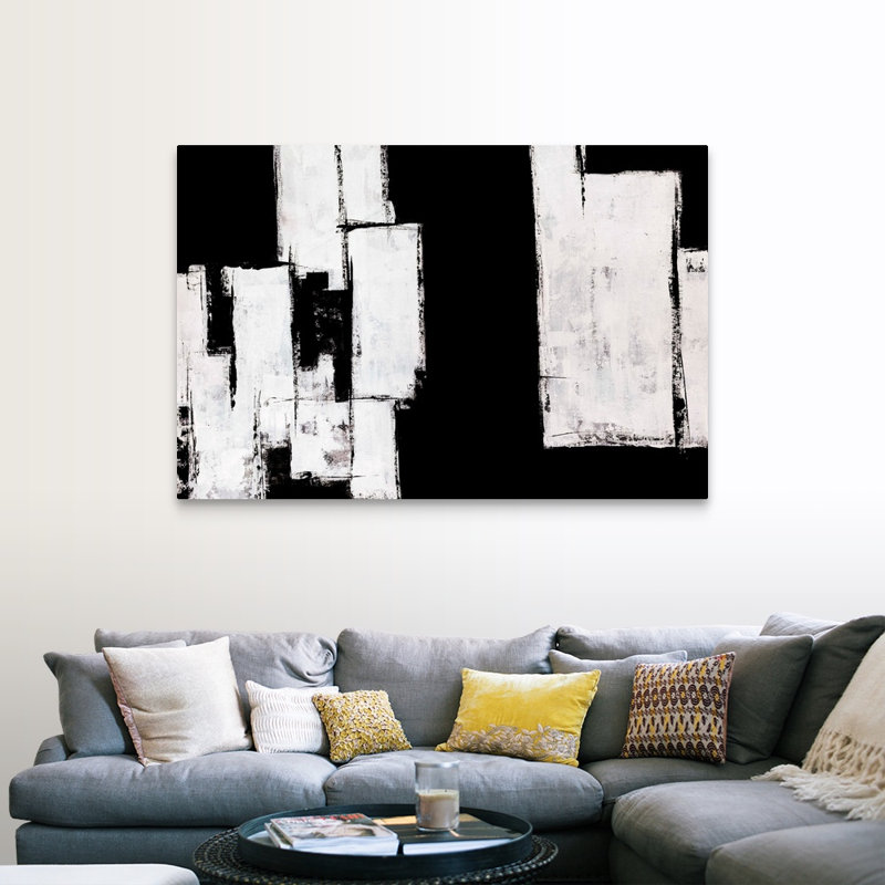 « Break Down » par Brent Abe-impression d’art graphique sur toile, Toile tendue, H 40 po x l 60 po x P 1,25 po