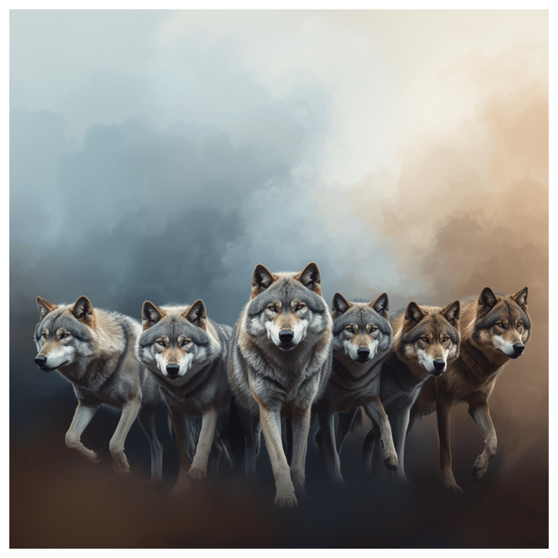 Ensemble de rideaux loup et voilage loup, 50" x 80" - 1 Panel, Blockout