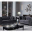 Canapé Chesterfield classique avec revêtement en velours froissé-599761623