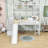 Twin Size Wooden Loft Bed with Slide and Storage-1722429827