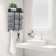 Towel Racks For Bathroom, Towel Rack Wall Mounted With Metal Shelf And 5 Hooks For Small Bathroom,(Black)