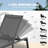 Chaise Lounge Chair Outdoor Patio Lounge Chair With Adjustable 5-Position