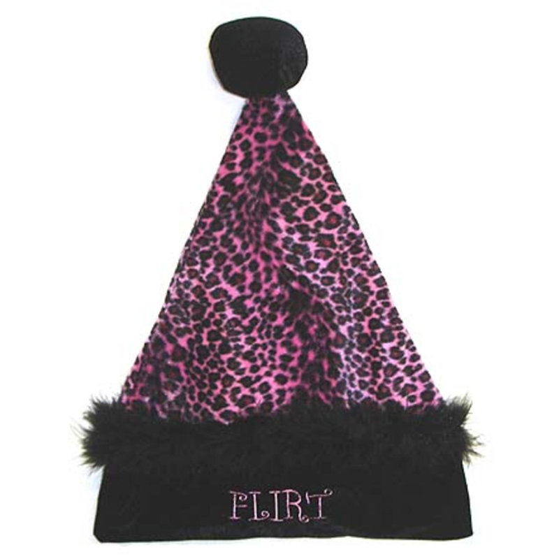 Accessoire de chapeau de Noël léopard unisexe, Magenta, Moyen