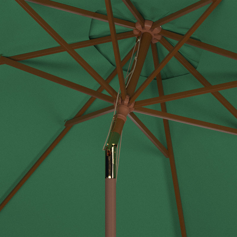 Parasol de marché 9 pi Aldan, Vert forêt