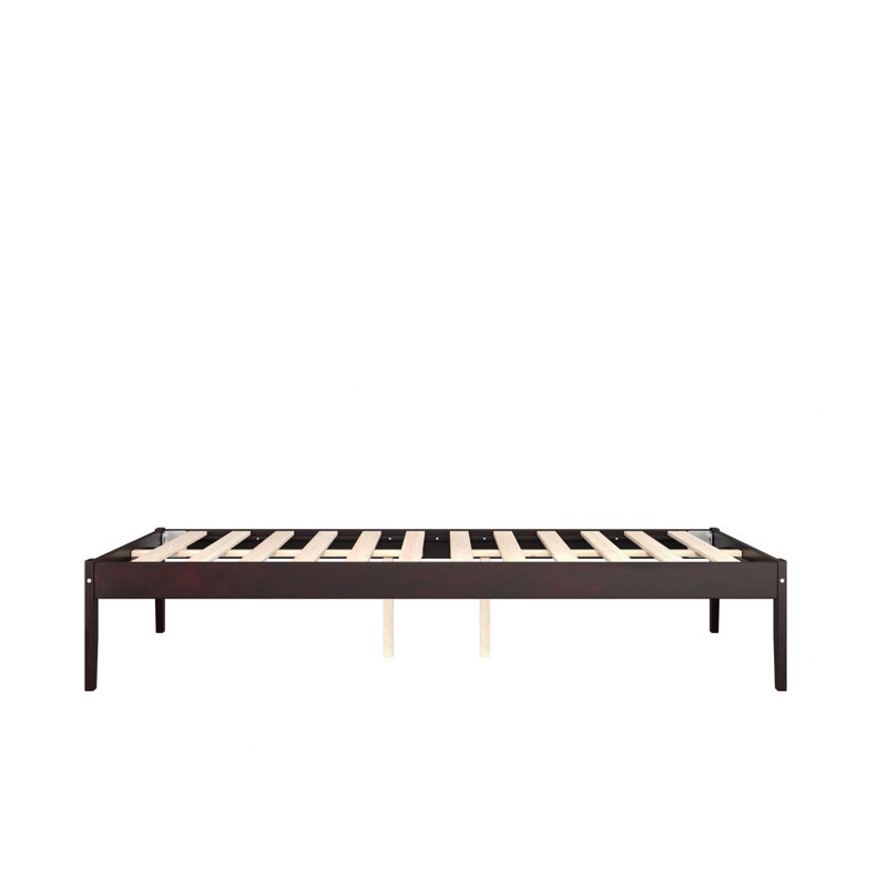 Lit plateforme standard Javaunte, Double, Espresso