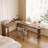 Brown L-Shaped Solid Wood  desk-644802978-644803005
