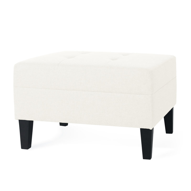 Pour le repose-pieds et les sièges supplémentaires, structure en bois de bouleau, tissu de qualité, 22,76 po x 27,58 po, 18,98 po. Élégant avec pieds de coussin confortables, P l 18,98 po