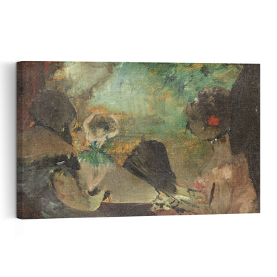 La Loge, vers 1883. Estampe d'art mural abstrait et contemporain impressionniste.