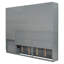 Lit escamotable simple avec placard et tiroirs