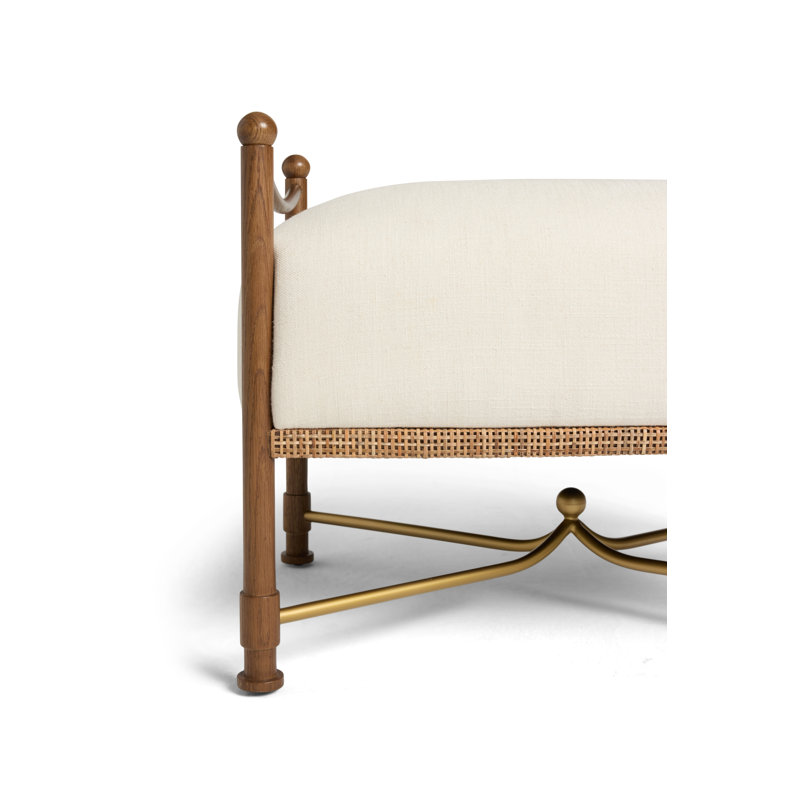 Lilac Upholstered Stool