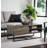 Homare Rustic Oak & Black Finish Coffee Table