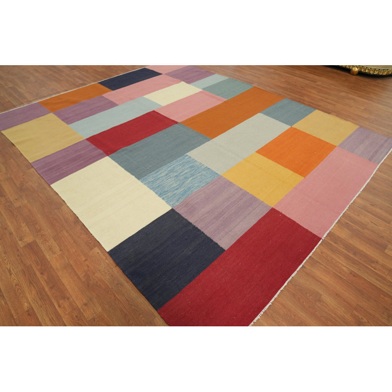 Tapis géométrique All-Over Kilim