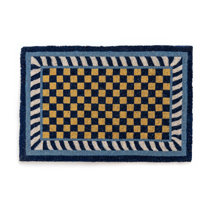 MacKenzie-Childs Monogrammed S Entrance Mat