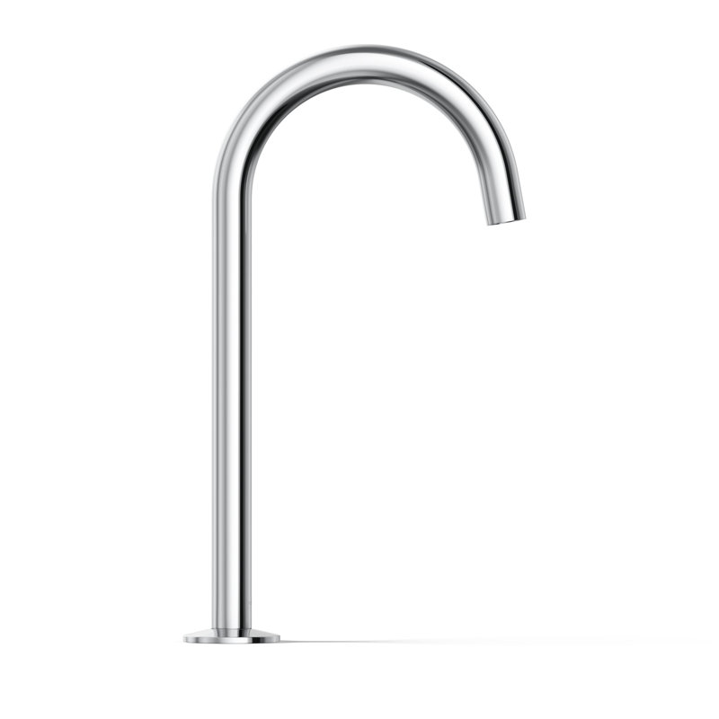 Components™ Tall Bathroom Sink Spout with Tube Design, Polished Chrome
