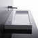 WS Bath Collections Urban 17.7'' White Ceramic Rectangular Bathroom Sink with Overflow