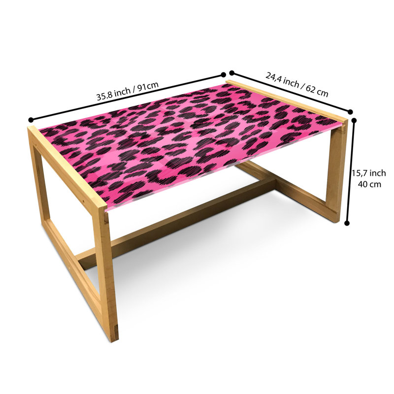 Irune Sled Coffee Table, 90cm H x 62cm W x 40cm D