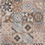 Carreau de sol en porcelaine à motif singulier 12 po x 12 po Cazorla Deco